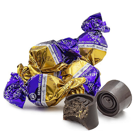 شکلات کنجدی برنوتی فله کیلویی